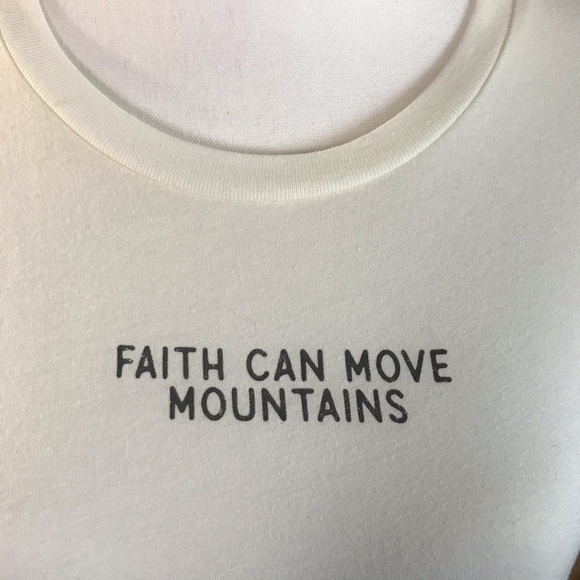 Social Scene Ivory Short Sleeve Tee Size Small - Picture 4 of 8